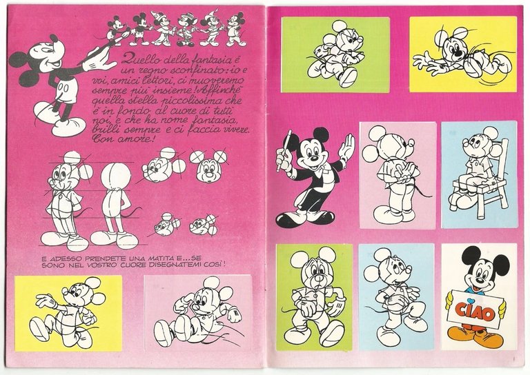 TOPOLINO 60^ ANNIVERSARIO - Album Completo Allegato Al N.1702, 1988