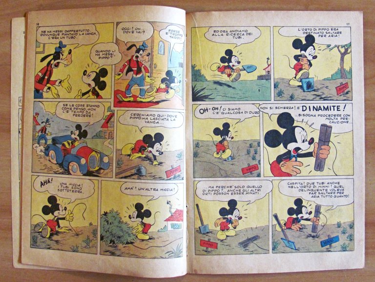TOPOLINO E GLI SPAVENTAPASSERI - Albo d'Oro N.125, 1948
