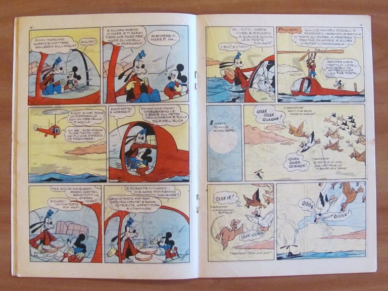 TOPOLINO E IL PIPPOGALLO - Albo d'Oro N.50, 1954