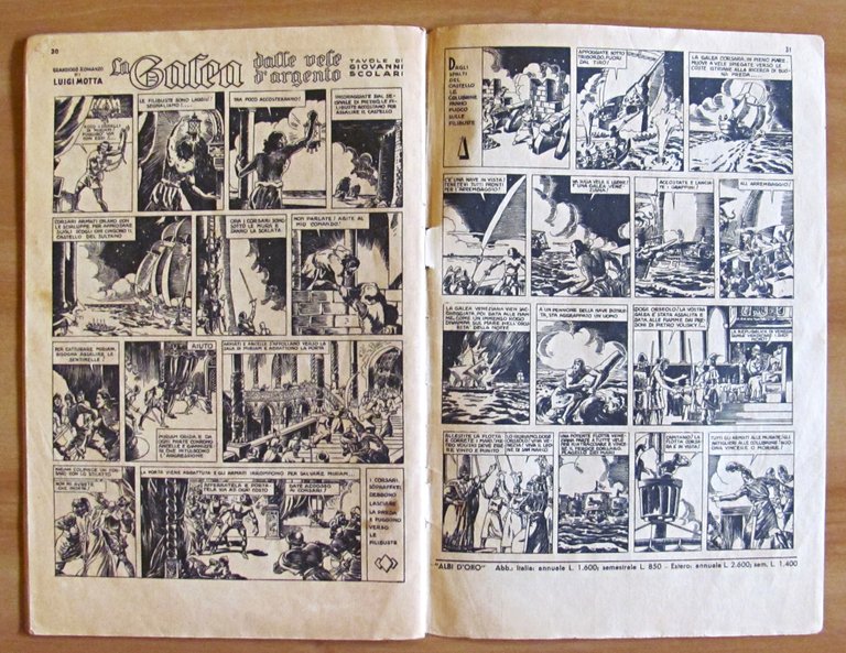 TOPOLINO E L'INVENTOPRE PAZZO - Albo d'Oro N.119, 1948