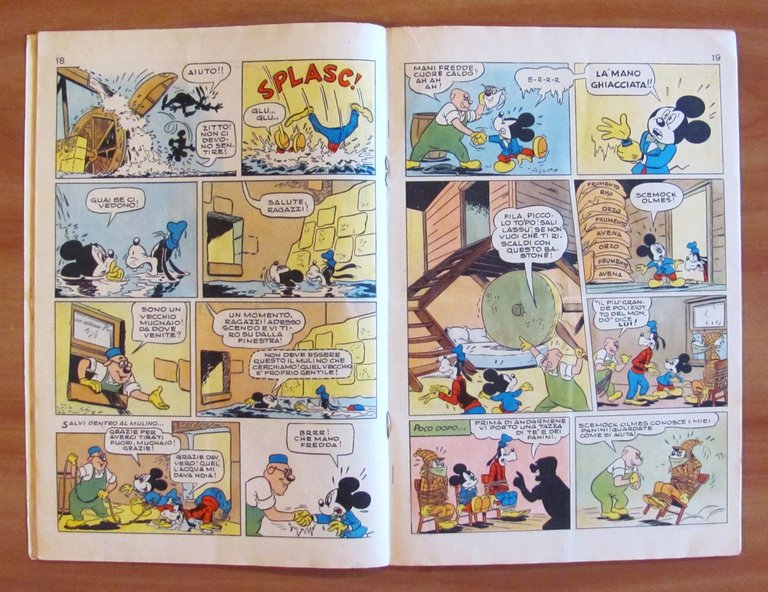 TOPOLINO E LA MANO GHIACCIATA - Albo d'Oro N.5, 1953