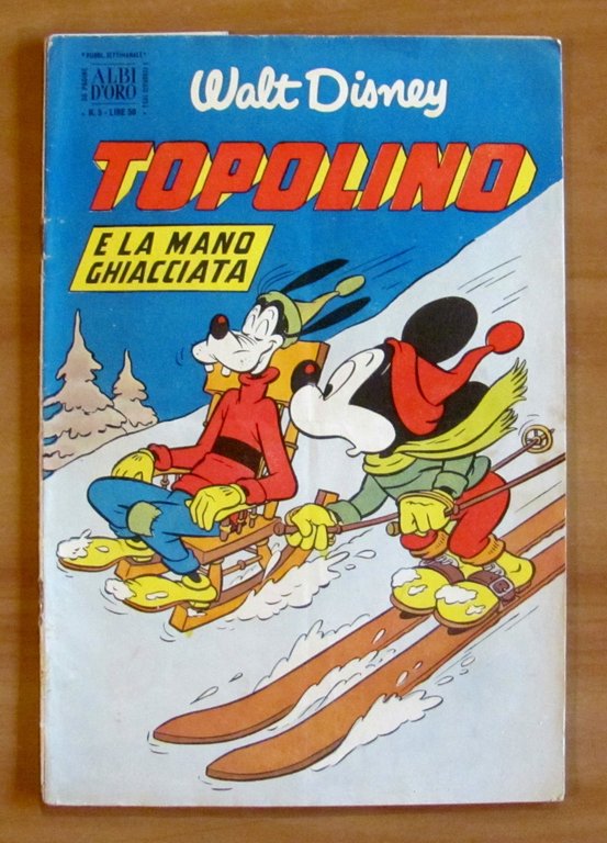 TOPOLINO E LA MANO GHIACCIATA - Albo d'Oro N.5, 1953