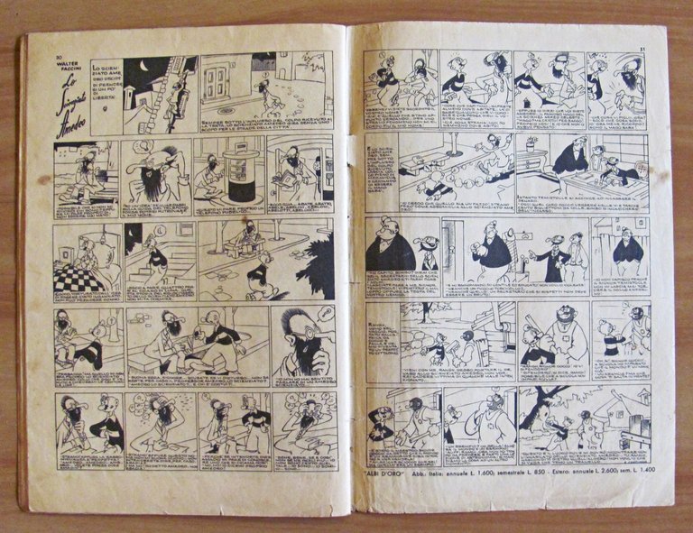 TOPOLINO E LA SCOPERTA DELL'ATLANTIDE - Albo d'Oro N.142, 1949