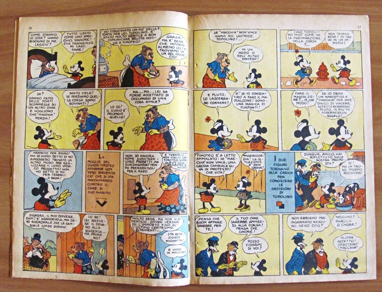 TOPOLINO E PLUTO CORRIDORE - Albo d'Oro N.38 - Prima …