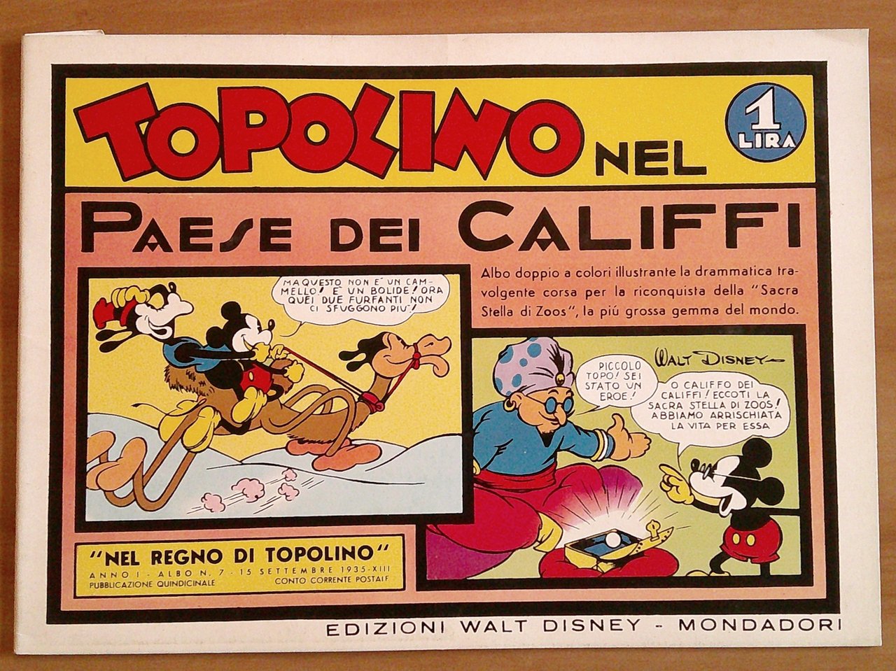 TOPOLINO NEL PAESE DEI CALIFFI - Nel regno di Topolino …