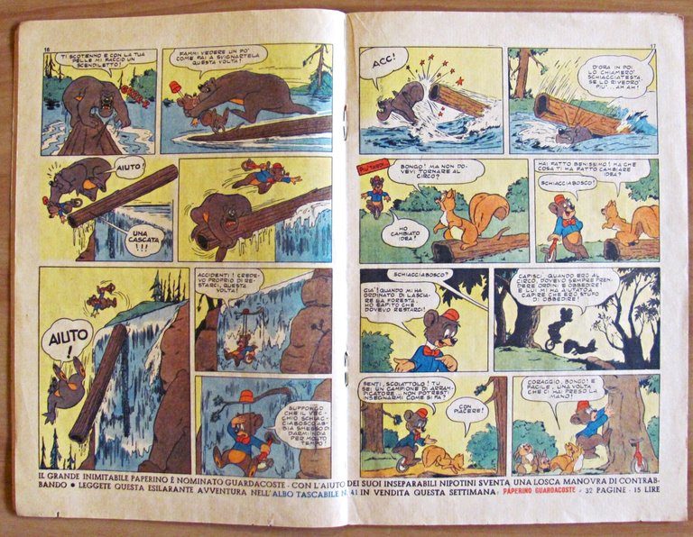 TOPOLINO Presenta: BONGO - Albo d'oro N.154, 1949
