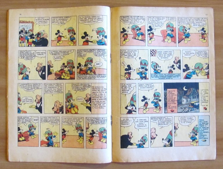 TOPOLINO RE PER FORZA - Albo d'Oro N.55 del 1947