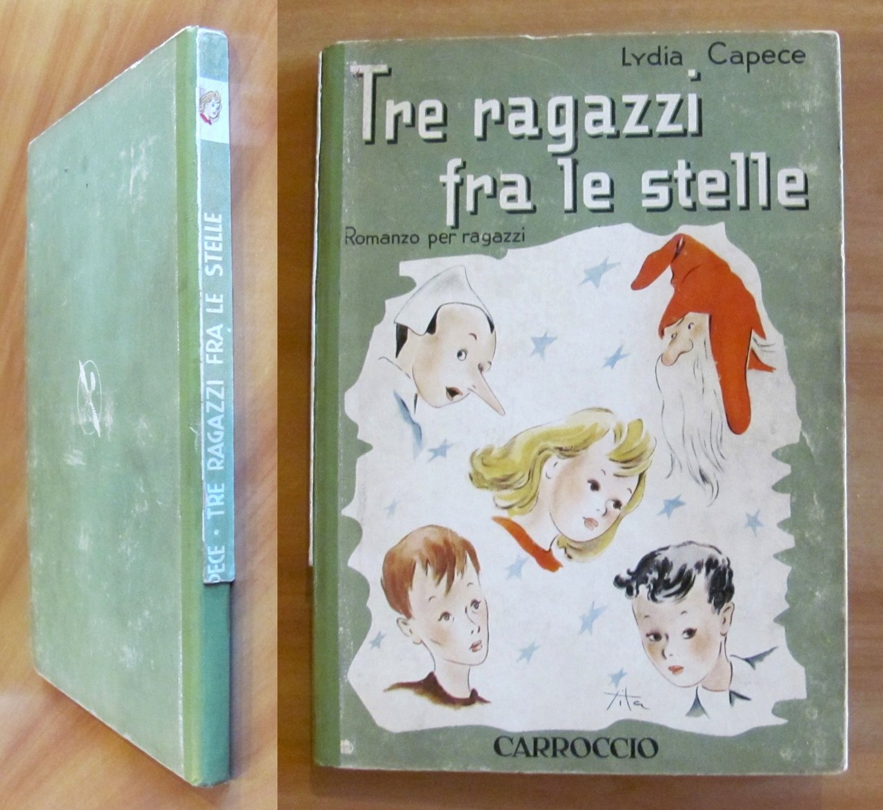 TRE RAGAZZI FRA LE STELLE (con Pinocchio), I ed. 1945 … | Immagine principale