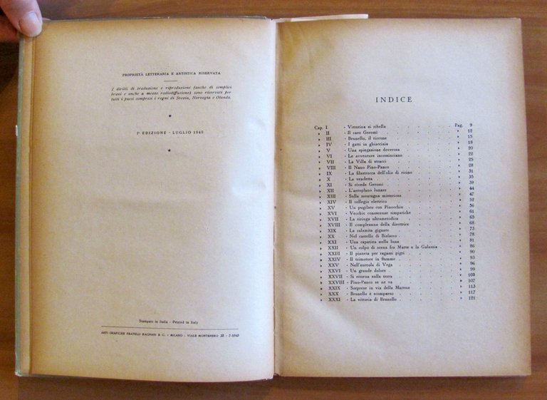 TRE RAGAZZI FRA LE STELLE (con Pinocchio), I ed. 1945 … | Immagine Gallery 3