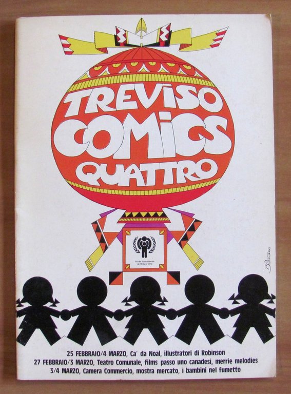 TREVISO COMICS QUATTRO - 1979 - Catalogo Mostra del Fumetto