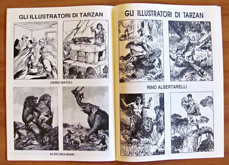 Tutti gli illustratori di TARZAN - Cronologia delle strisce giornaliere …