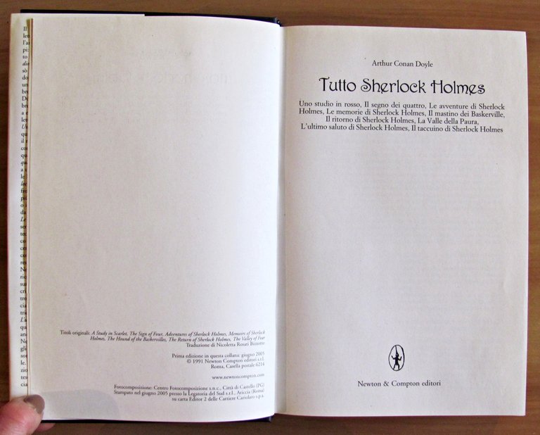 TUTTO SHERLOCK HOLMES - Intergale, I ed. 2005