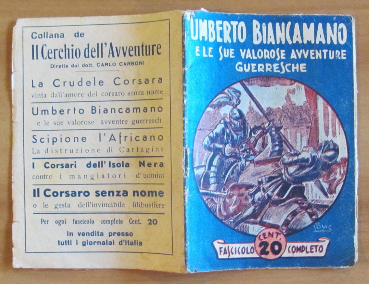 UMBERTO BIANCAMANO e le sue valorose avventure guerresche - Collana …