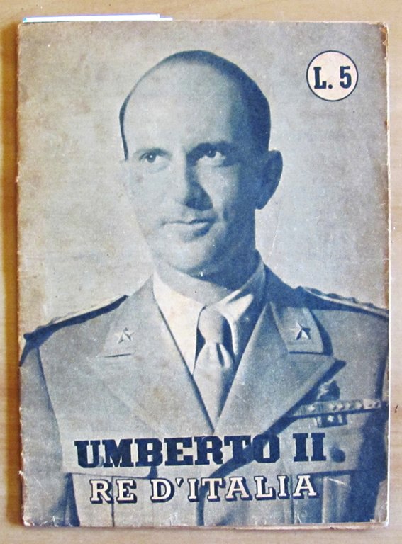 Umberto II Re d'Italia, 1946 con foto