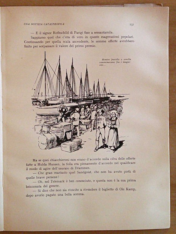 UN BIGLIETTO DELLA LOTTERIA e I FORZATORI DEL BLOCCO, 1953