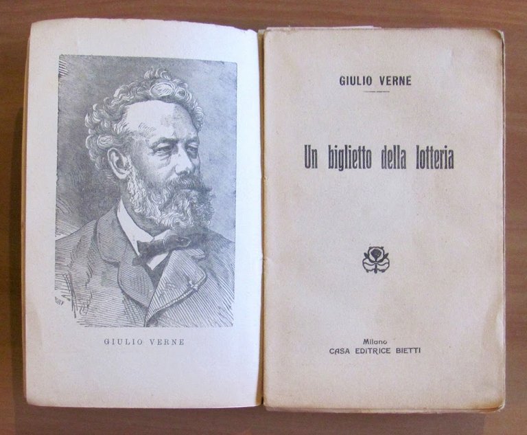 UN BIGLIETTO DELLA LOTTERIA, s.d. 1910 ca. - ill. ROUX