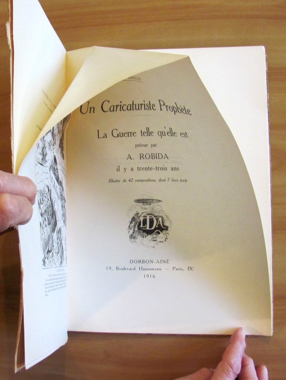 UN CARICATURISTE PROPHETE La Guerre telle qu'elle est prevue par …
