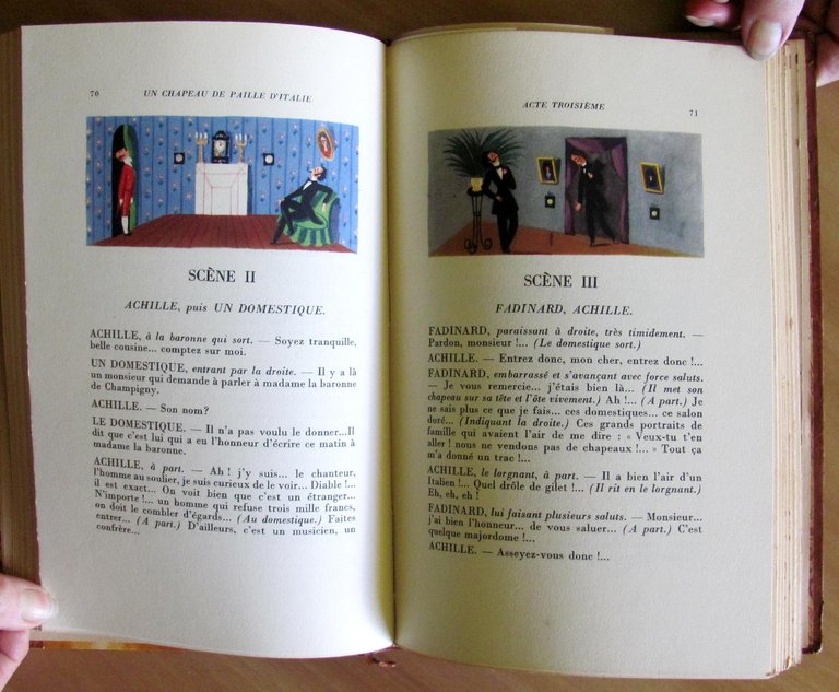 UN CHAPEAU DE PAILLE D'ITALIE, 1943 - ill. PEYNET