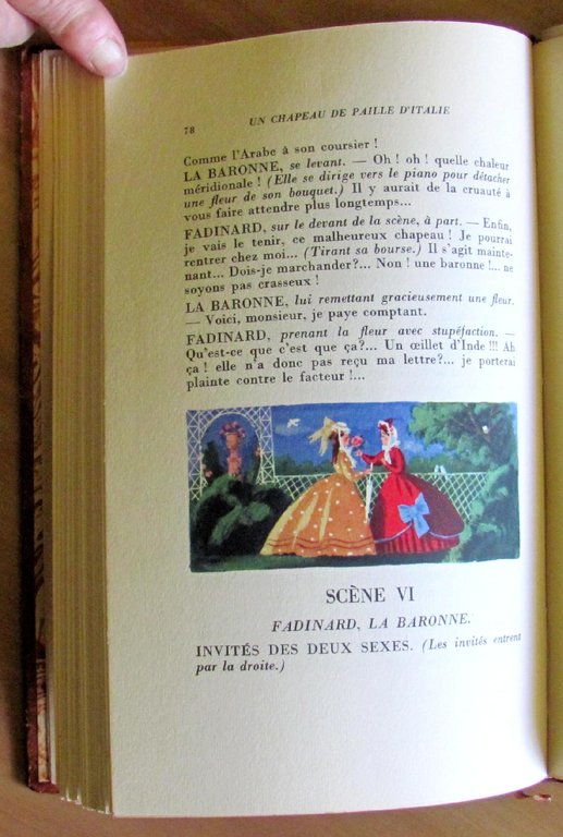 UN CHAPEAU DE PAILLE D'ITALIE, 1943 - ill. PEYNET