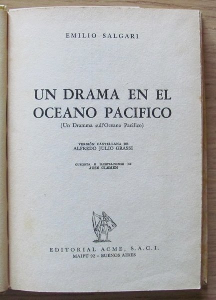 UN DRAMA EN EL OCEANO PACIFICO (Un Dramma sull'Oceano Pacifico)