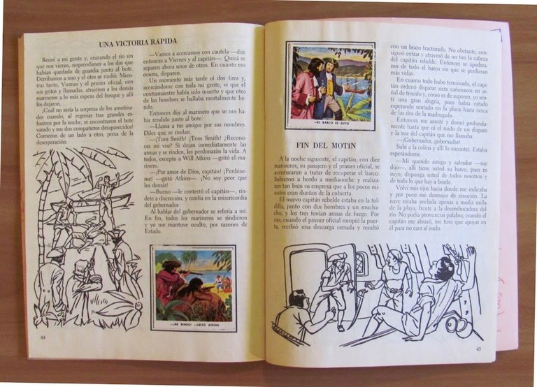 UN LIBRO DE ORO DE ESTAMPAS - ROBINSON CRUSOE - …