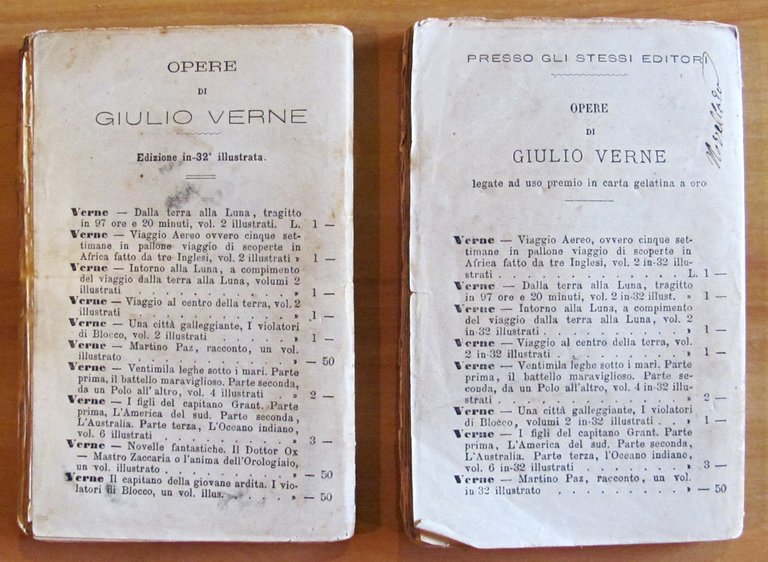 UN NIPOTE D'AMERICA - 2 Volumi, Completo, 1876