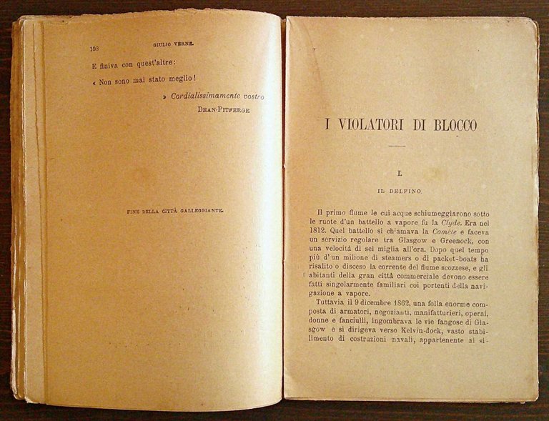 UNA CITTA' GALLEGGIANTE + I VIOLATORI DEL BLOCCO - ill. …
