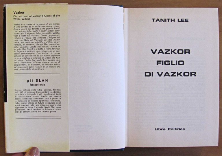 VAZKOR, FIGLIO DI VAZKOR - Coll. SLAN N.43, I ed.1978 | Immagine Gallery 2