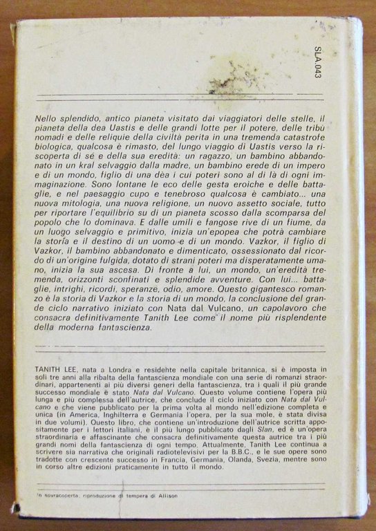 VAZKOR, FIGLIO DI VAZKOR - Coll. SLAN N.43, I ed.1978 | Immagine Gallery 5