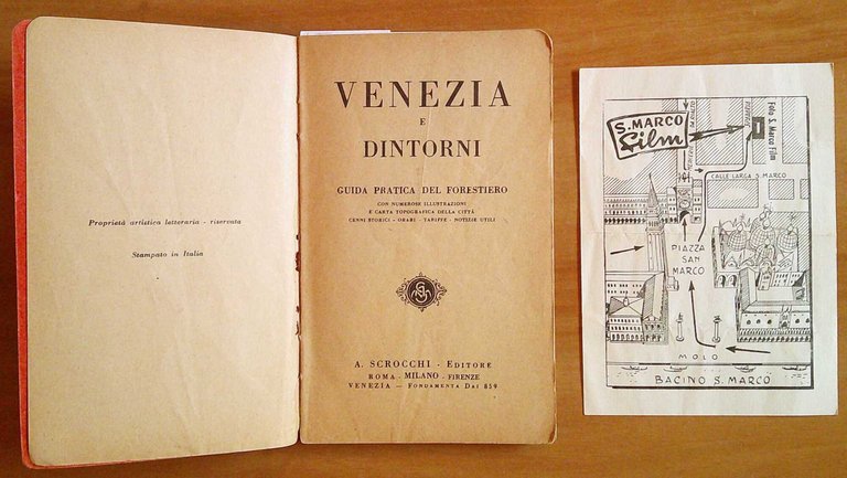 VENEZIA E DINTORNI - Guida pratica pel forestiero con illustrazioni