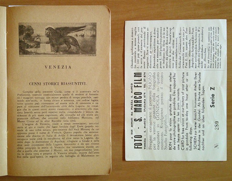 VENEZIA E DINTORNI - Guida pratica pel forestiero con illustrazioni