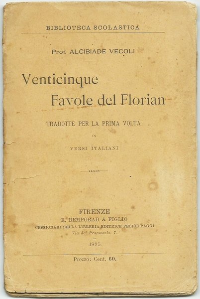 VENTICINQUE FAVOLE DEL FLORIAN - Venticinque Favole del Florian Tradotte …