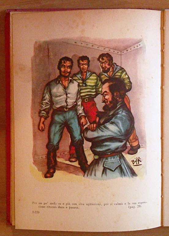 VENTIMILA LEGHE SOTTO I MARI, anni '50 - ill. LIVRAGHI …