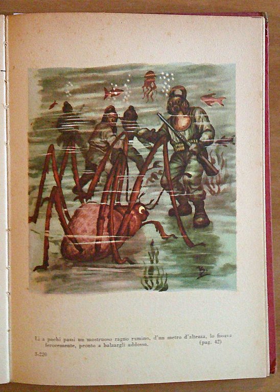 VENTIMILA LEGHE SOTTO I MARI, anni '50 - ill. LIVRAGHI …