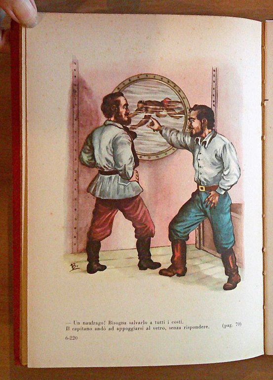 VENTIMILA LEGHE SOTTO I MARI, anni '50 - ill. LIVRAGHI …