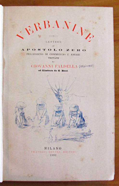 VERBANINE - LETTERE DI APOSTOLO ZERO PELLEGRINO DI COMMERCIO E …
