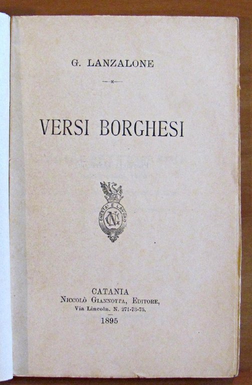 VERSI BORGHESI