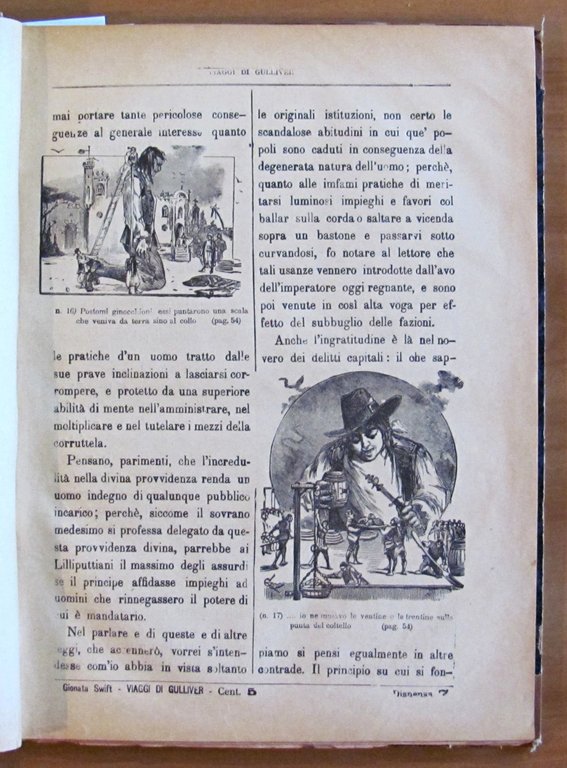 VIAGGI DI GULLIVER - Collana Biblioteca Fantastica Illustrata - ill. …