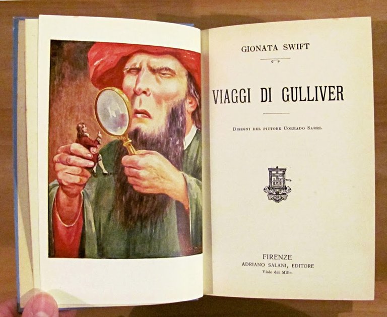 VIAGGI DI GULLIVER - illustrazioni di Corrado Sarri