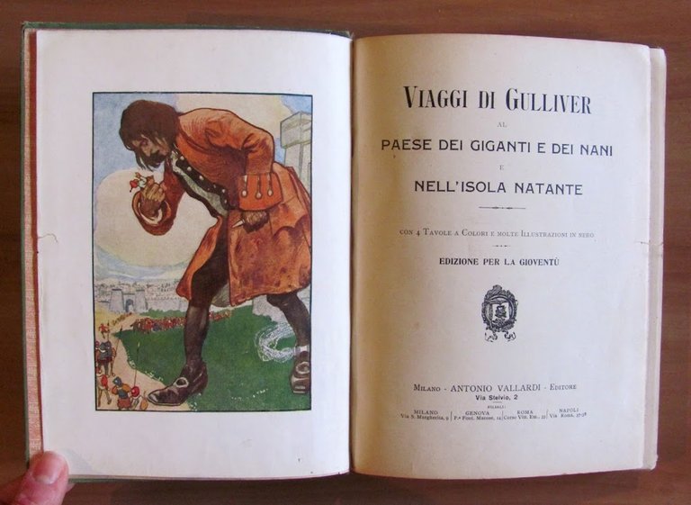 VIAGGI DI GULLIVER al paese dei Giganti e dei Nani …