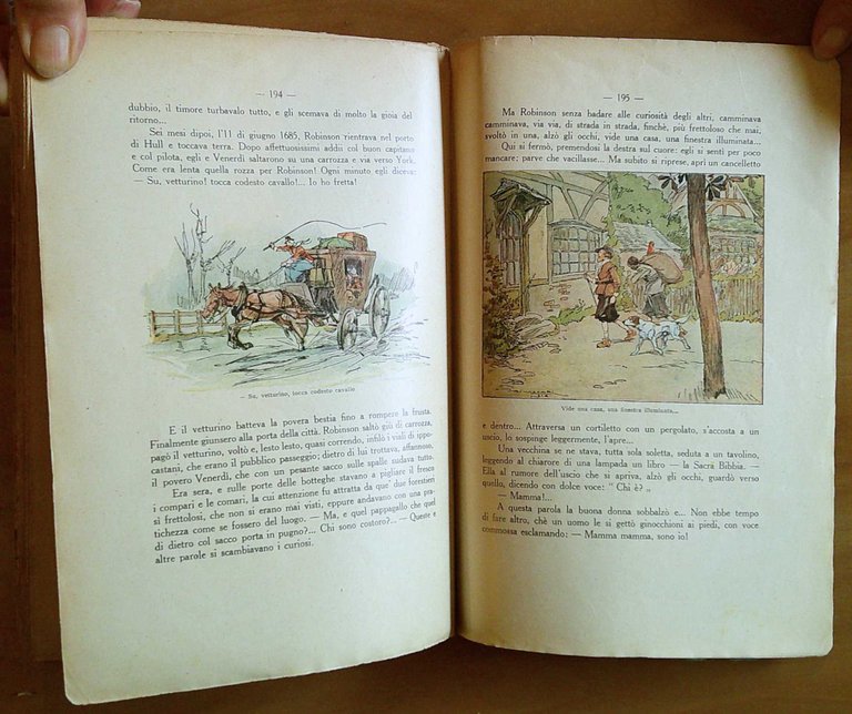 VIAGGI E AVVENTURE DI ROBINSON CROSUE', 1930 - ill. VACCARI
