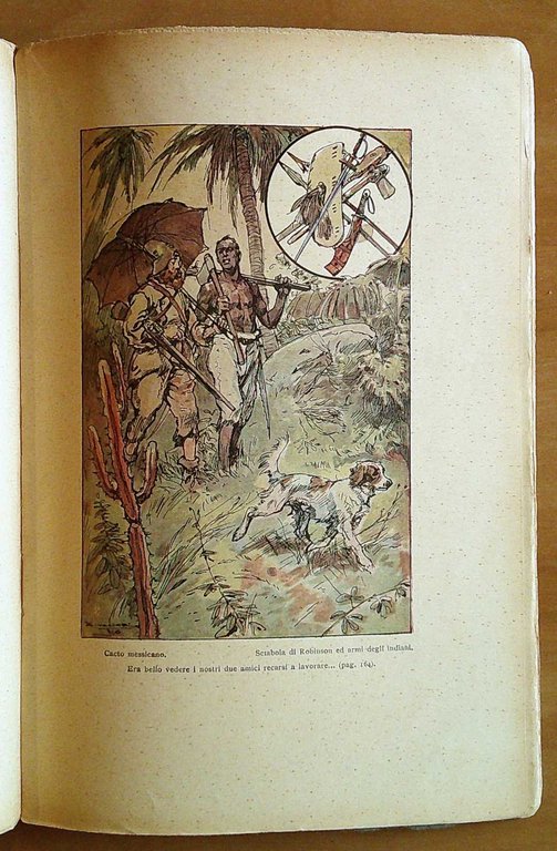 VIAGGI E AVVENTURE DI ROBINSON CROSUE', 1930 - ill. VACCARI