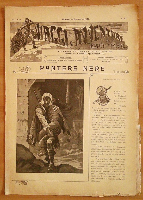 VIAGGI E AVVENTURE DI TERRA E DI MARE - 12 …