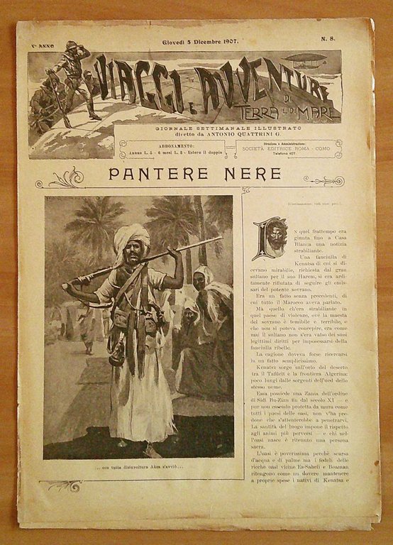 VIAGGI E AVVENTURE DI TERRA E DI MARE - 12 …