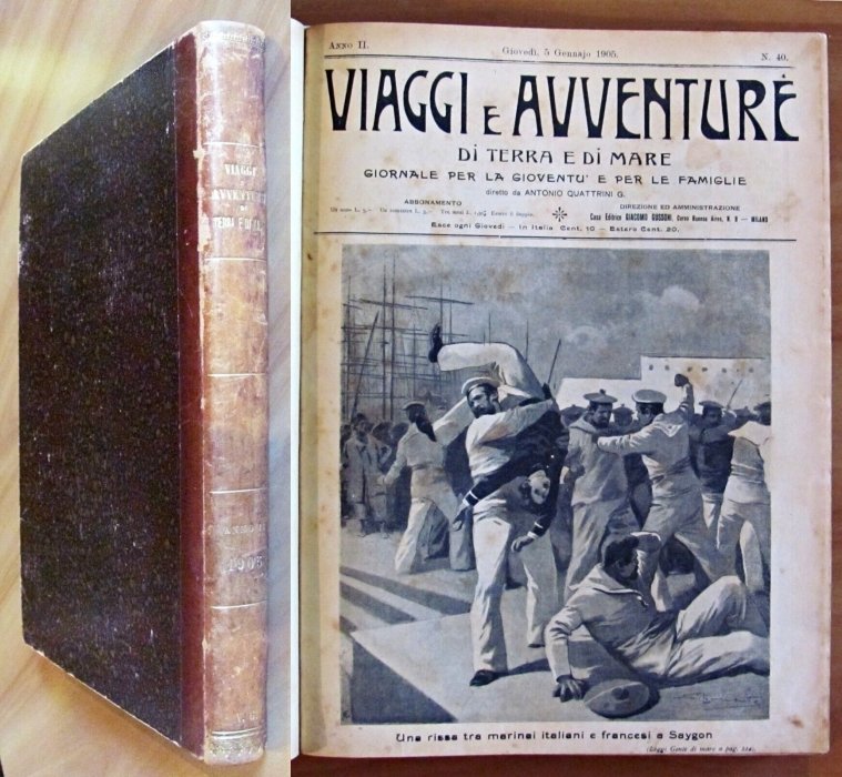VIAGGI E AVVENTURE DI TERRA E DI MARE - Anno …