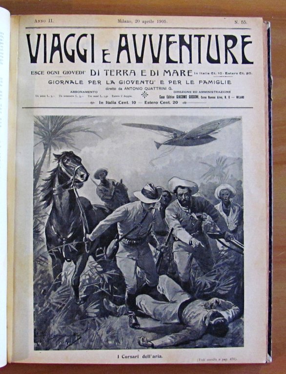 VIAGGI E AVVENTURE DI TERRA E DI MARE - Anno …