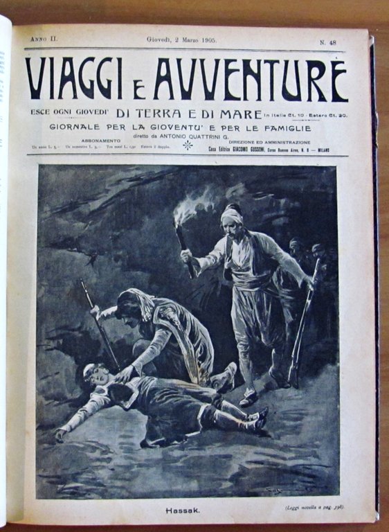 VIAGGI E AVVENTURE DI TERRA E DI MARE - Anno …