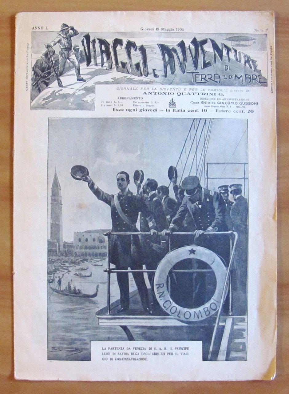 Viaggi e Avventure di Terra e di Mare - Circumnavigazione …