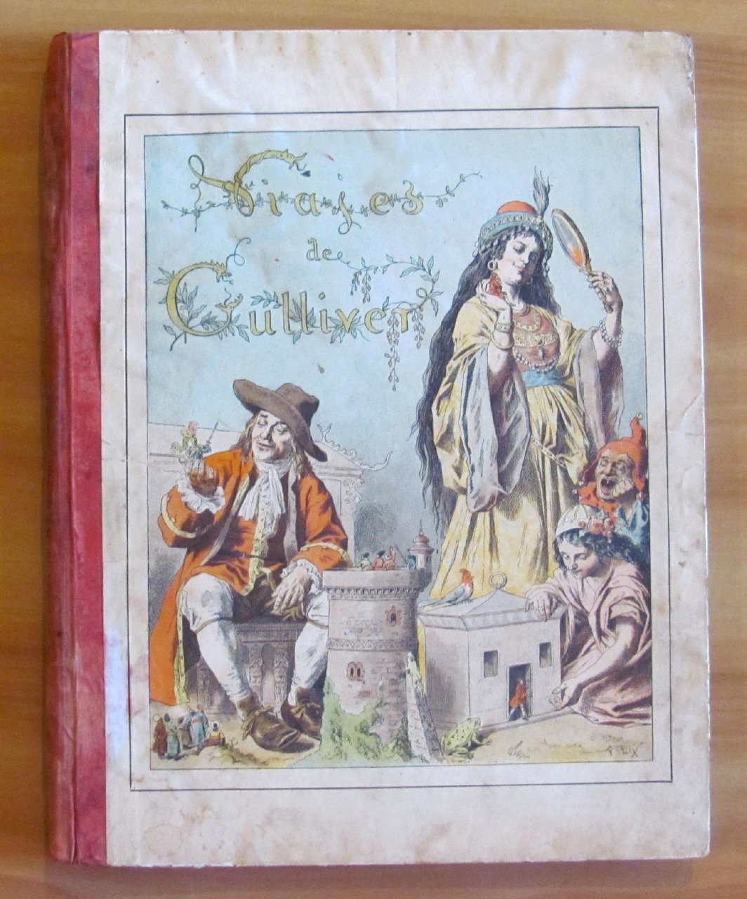 VIAJES DE GULLIVER a diversos paises remotos, 1911 ill. GRANVILLE …