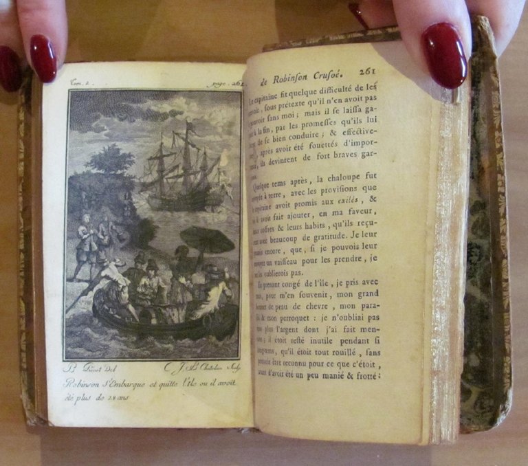 Vie et Aventures Surprenantes de ROBINSON CRUSOE in 4 Volumi …